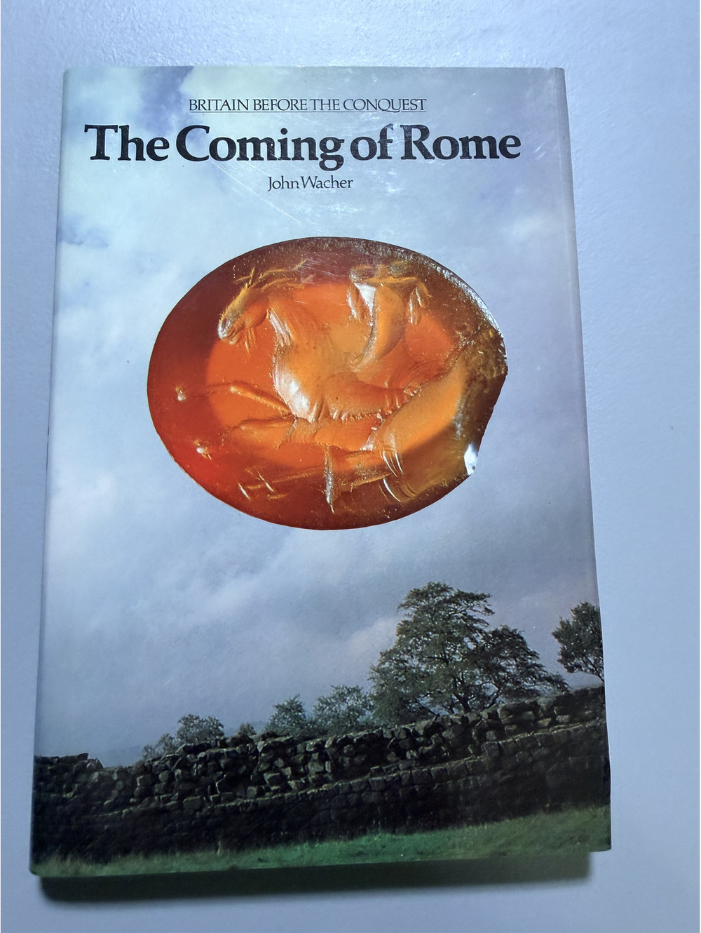 The Coming of Rome John Wacher 1979 1st Ed Roman Britain Archaeology HC Book DJ